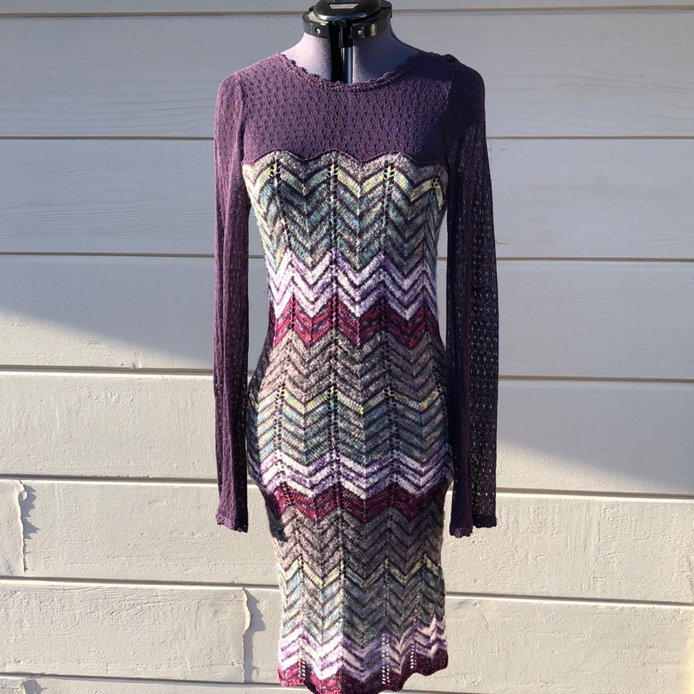Free People dress knitted size S/P.